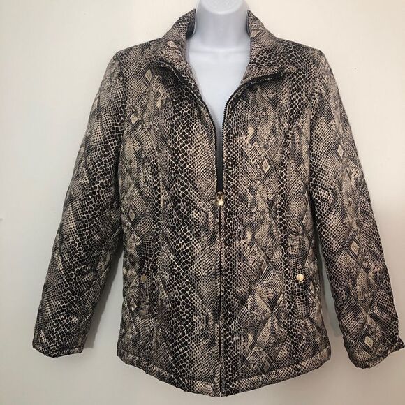 Lovely Easy Spirit Size Large Snake Skin Jacket! - Picture 9 of 12